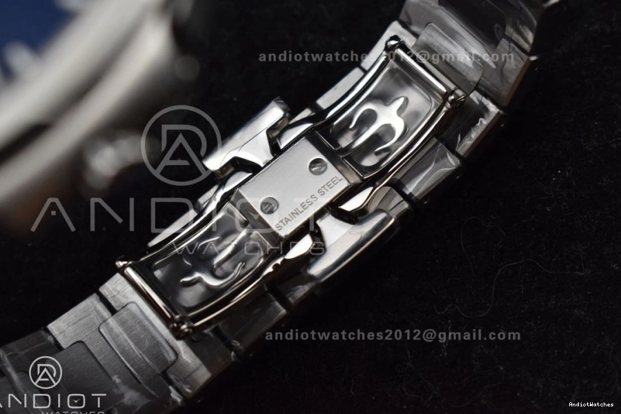 Best Blue Clone 7118 3KF Bracelet 915 V Edition on SS Dial 1:1 Flexible Super Textured Nautilus A324 0817